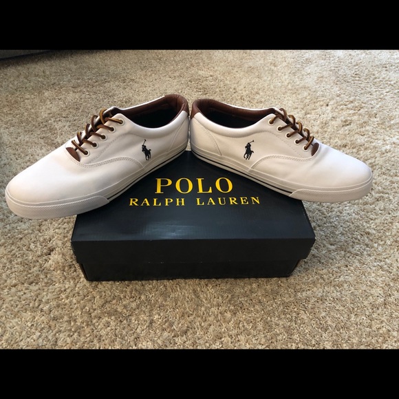 Men’s POLO Ralph Lauren white sneakers - Picture 3 of 3